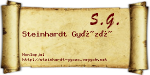 Steinhardt Győző névjegykártya